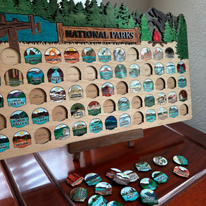 National Park Tracker Board