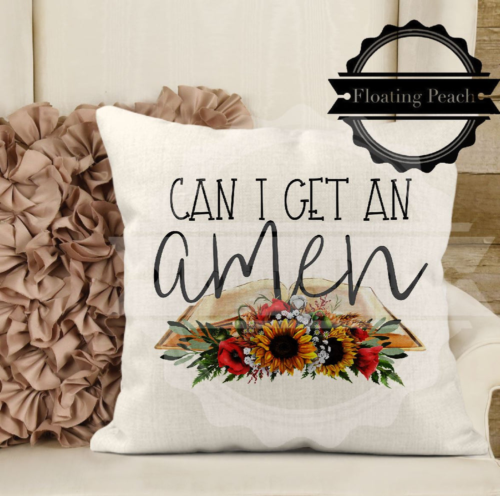 Pillow Sham - Amen
