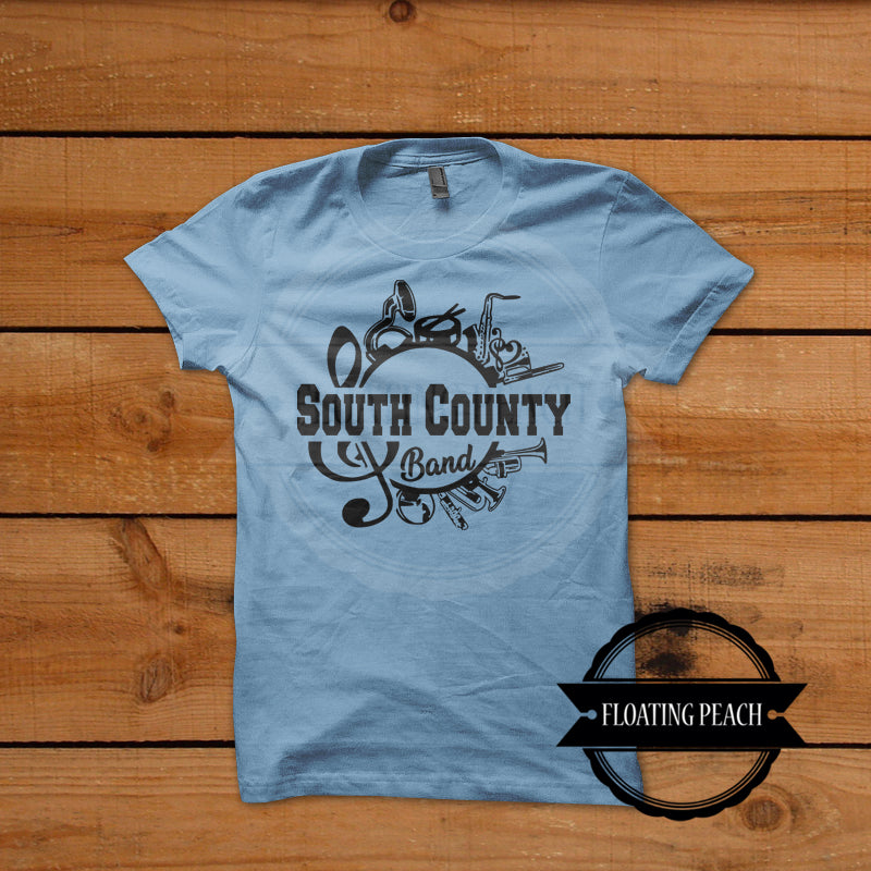 South County Band - T-shirt South County Band Instruments