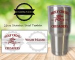 Holy Cross Academy Crusaders - 30oz Tumbler