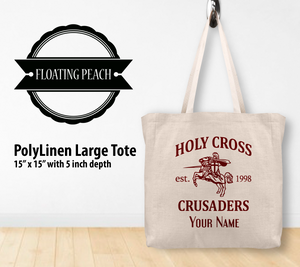 Holy Cross Academy Crusaders - Large Shopping Tote