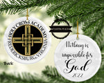 Holy Cross Academy - Porcelain Ornament