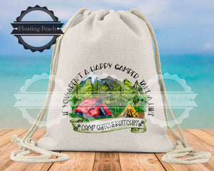 
            
                Load image into Gallery viewer, Drawstring Take A Hike | Floating Peach Gifts
            
        