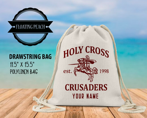 Holy Cross Academy Crusaders - Drawstring Bag