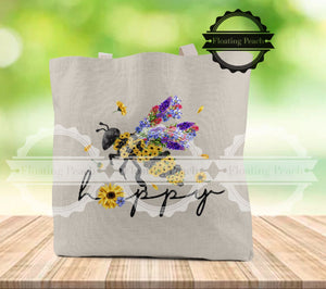 Tote Bee Happy | Floating Peach Gifts
