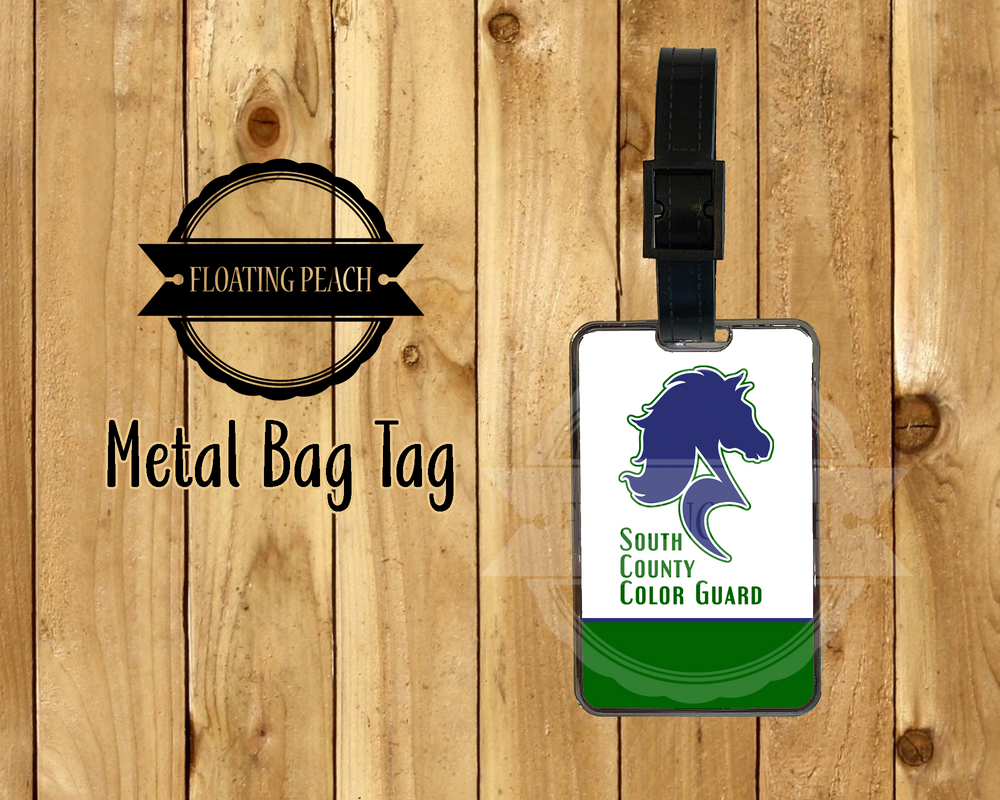 South County Band - Metal Bag Tag