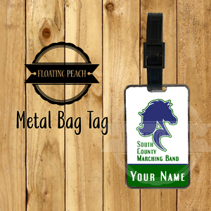 South County Band - Metal Bag Tag