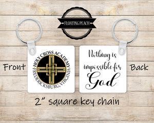 Holy Cross Academy Crusaders - Key Chain